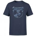 jurassic park logo metal mens t-shirt Main Thumbnail