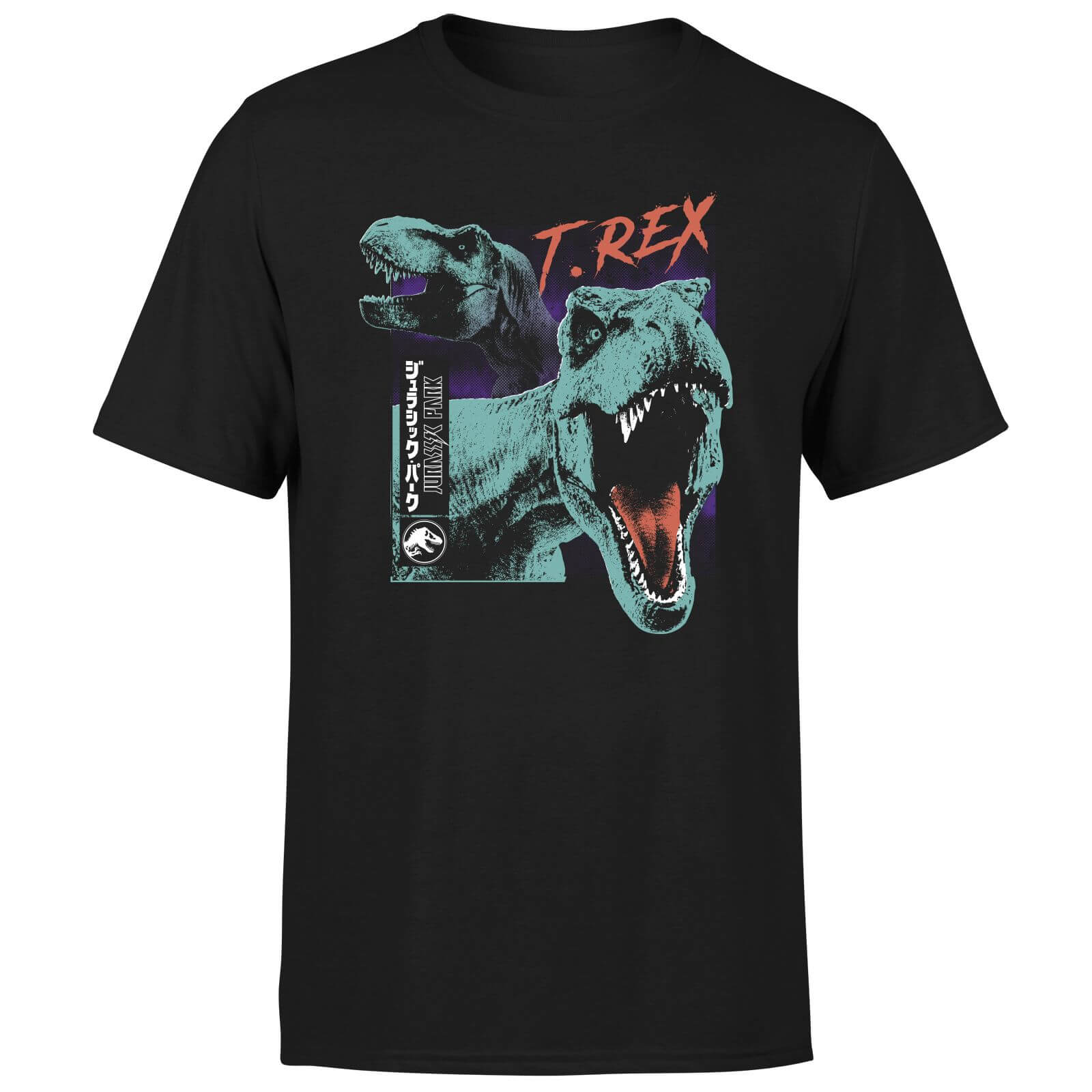 jurassic park t-rexes mens t-shirt