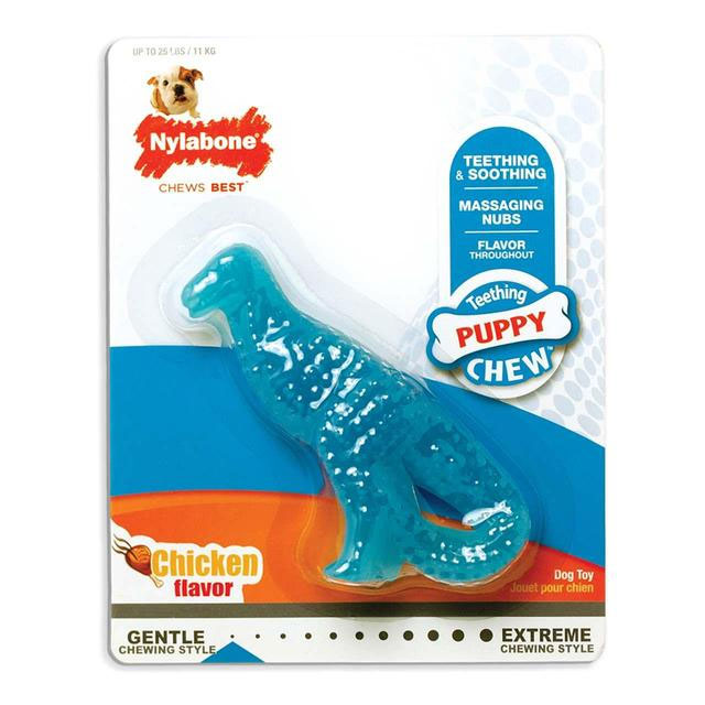 Nylabone Puppy Teething Dental Dino Dog Toy