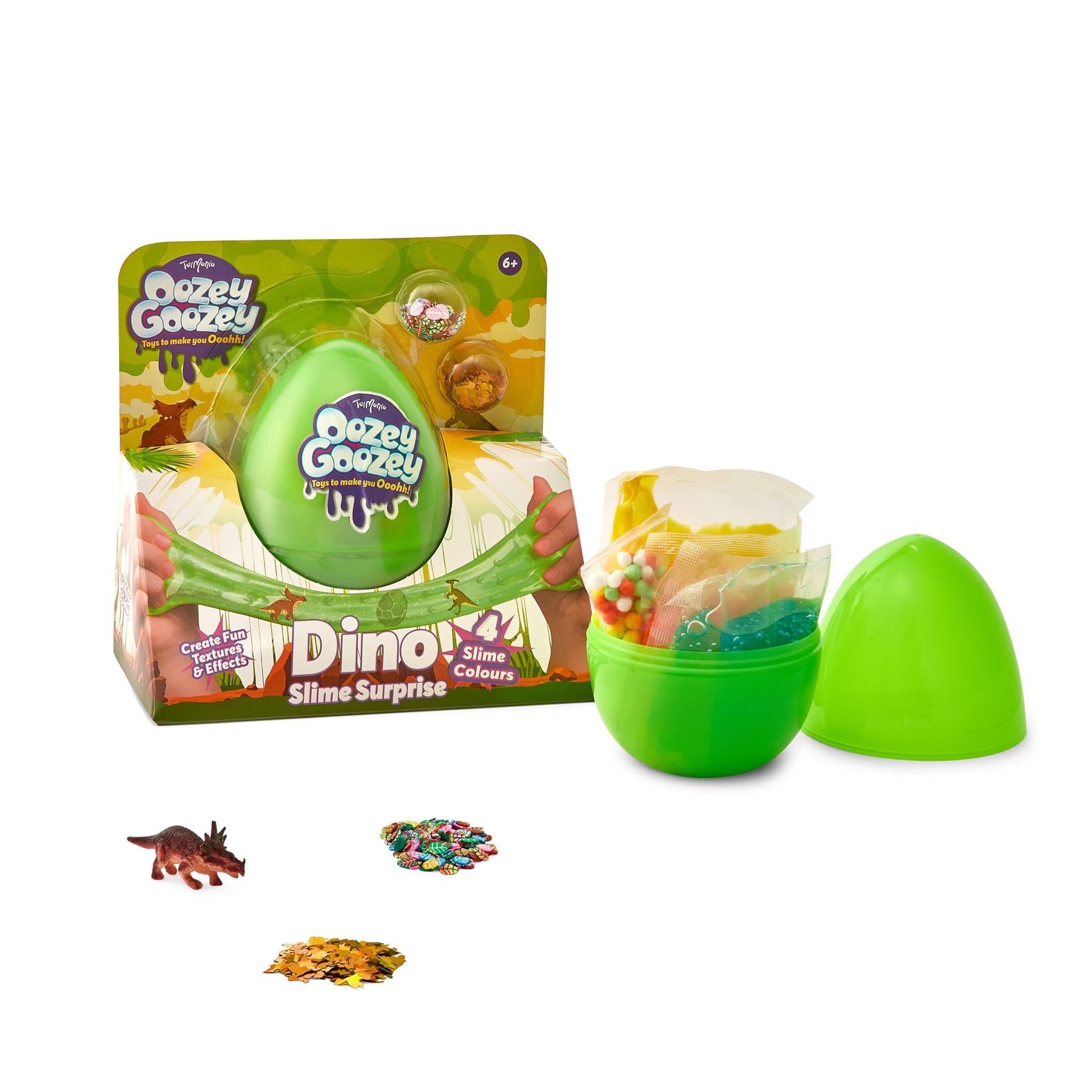 View the best prices for: Oozey Goozey Dino Slime Surprise