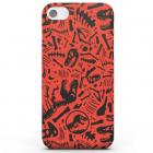 jurassic park red pattern phone case for iphone and android Main Thumbnail