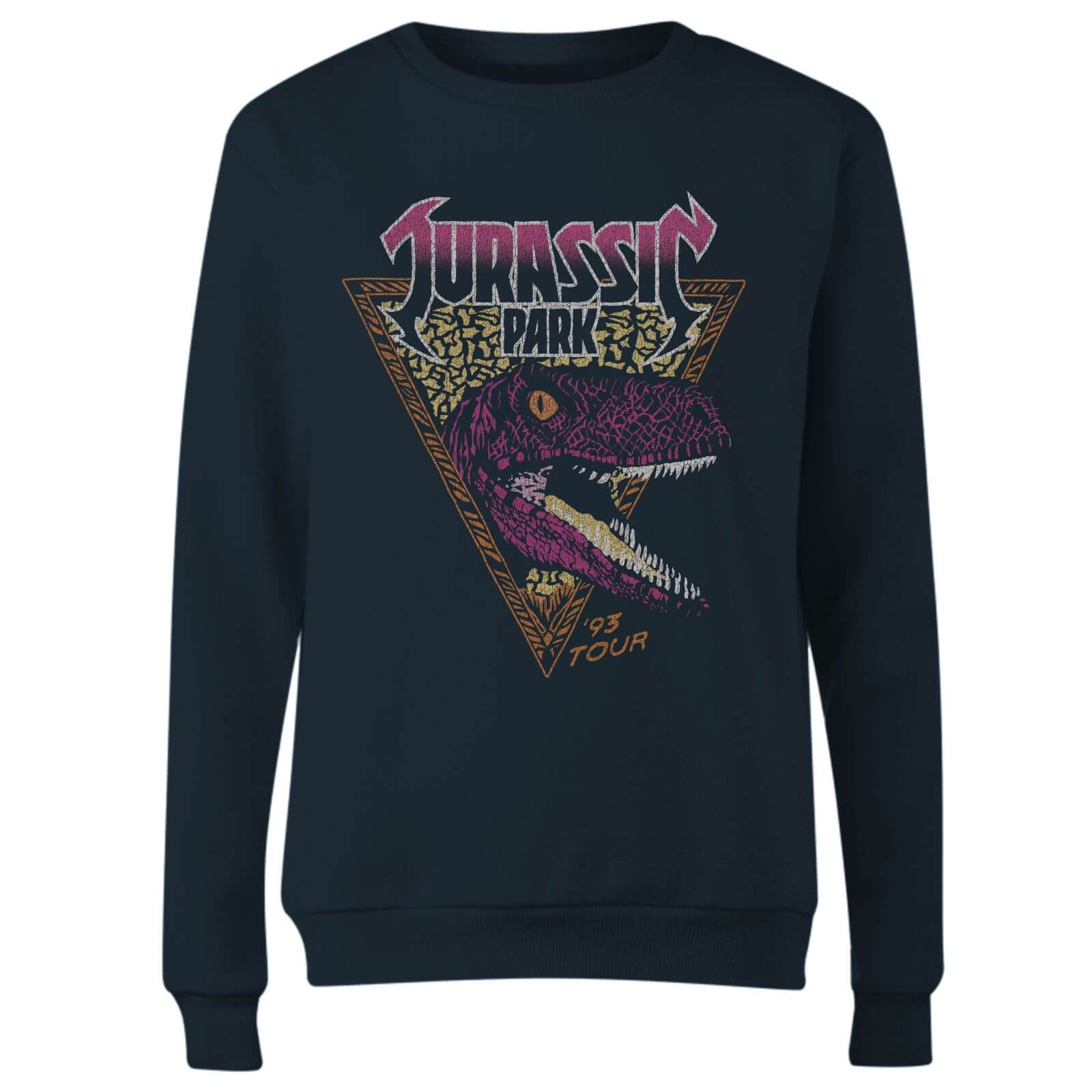 jurassic park raptor womens sweatshirt