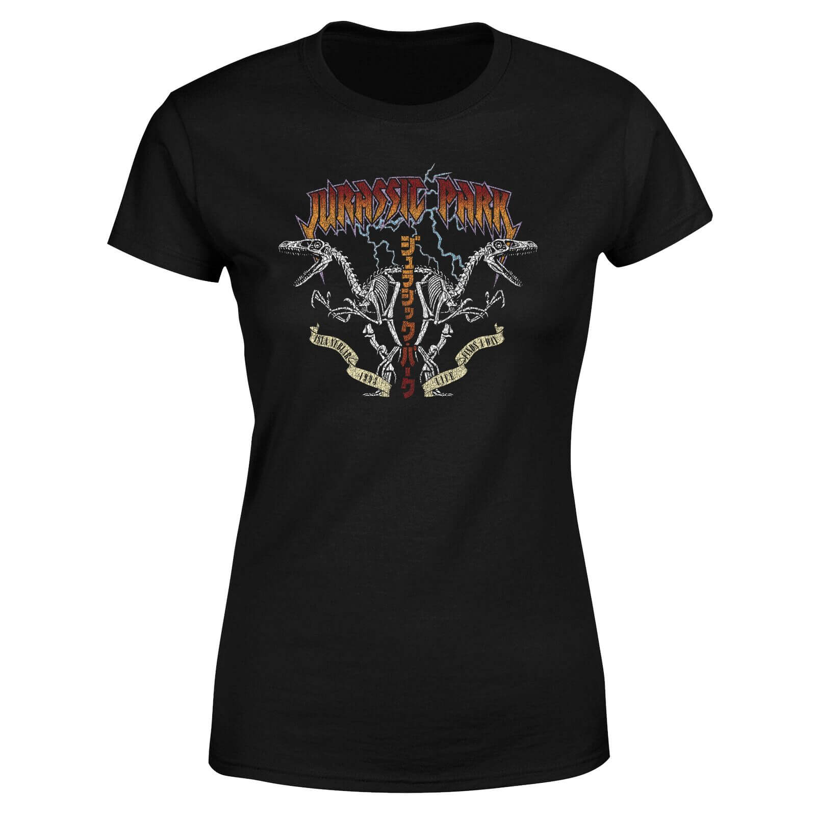  womens jurassic park raptor twinz t-shirt