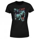 jurassic park t-rexes womens t-shirt Main Thumbnail