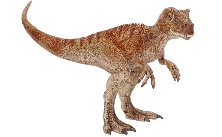 allosaurus: carnivorous dinosaur which lived in the jurassic era