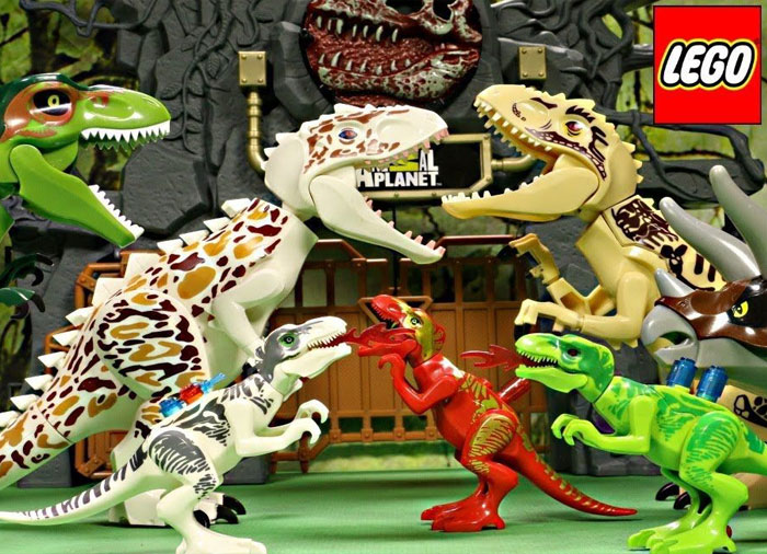 Dinosaur Lego including Lego Jurassic World and DUPLO