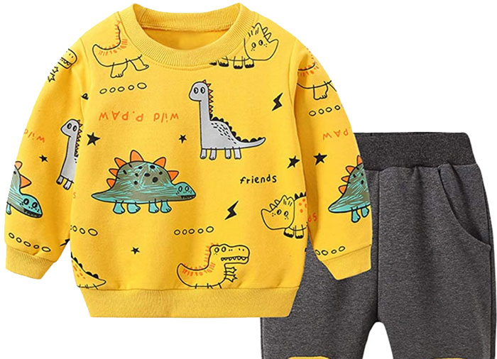 Dinosaur print cloths and amazing dinosaur costumes